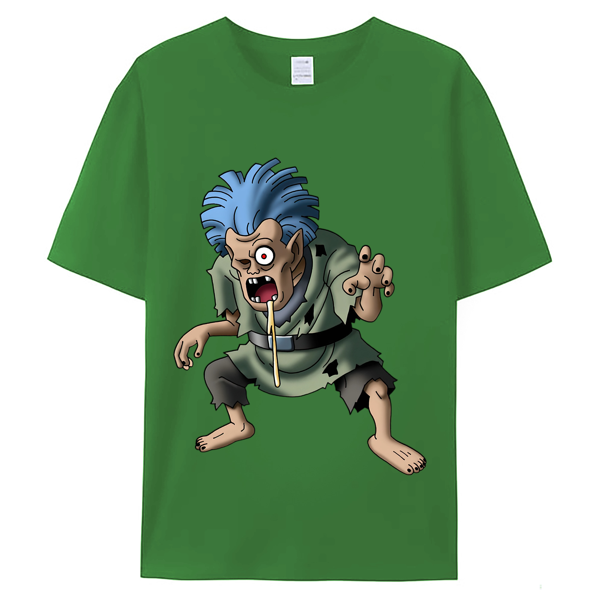 （画像用） ドラゴンクエスト Doragon Kuesuto Dragon Quest レディースカジュアルプリントTシャツ（綿100％）